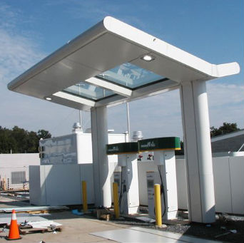 Commercial Canopy, Retail Canopy, Walkway Canopy
