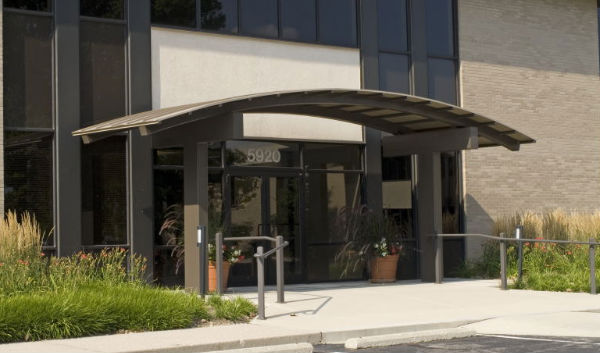 marquee canopy overhead entrance canopy austin mohawk inc
