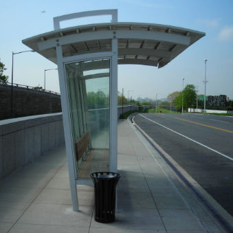 Transit Shelter, Bus Shelter, Passanger Waiting Shelter